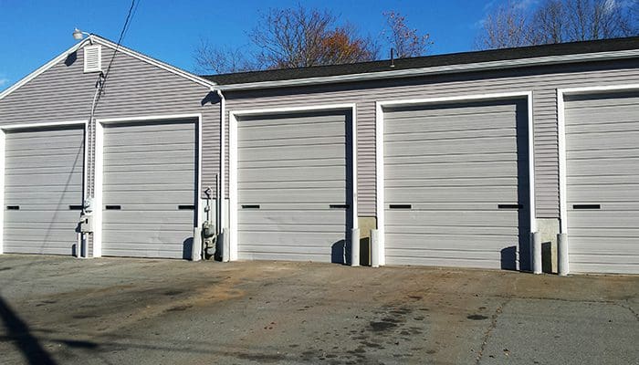 Garage siding completed by Albert R. Gamache & Son